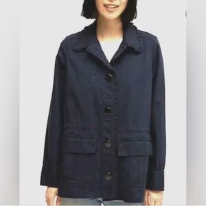 NWOT Kate Spade Black Trench Coat